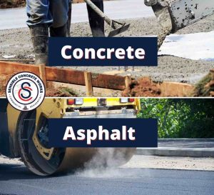 Concrete vs Asphalt