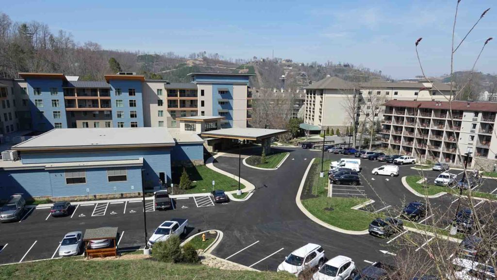 Embasy Suites Gatlinburg, Steep Mountain Construction - Affordable Commercial Concrete in the Smoky Mountains