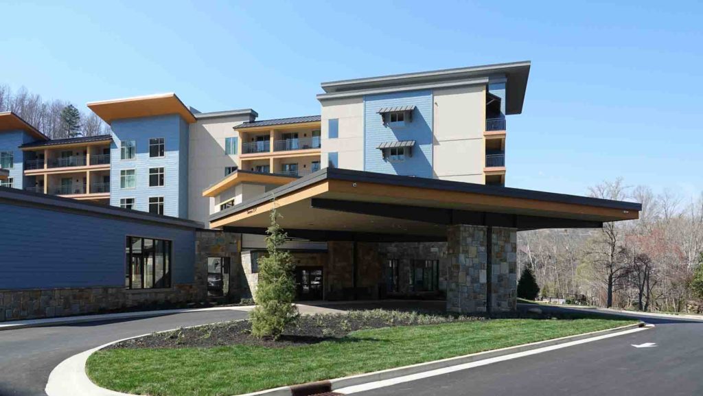 Smoky Mountain resort construction, commercial concrete contractors