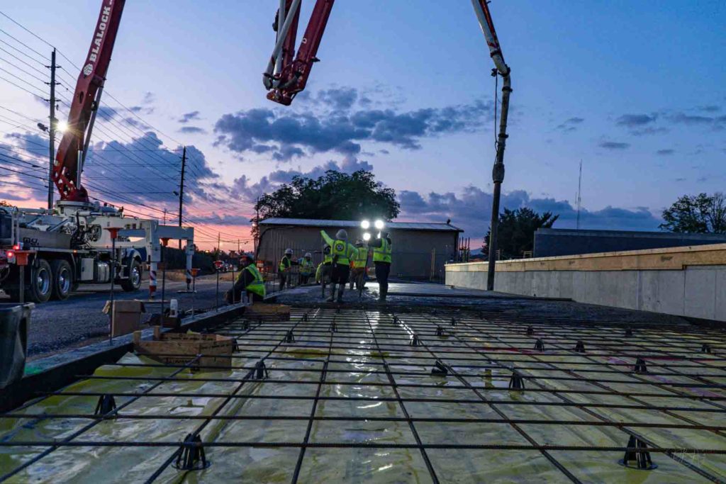 commercial concrete pumping